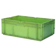 Caja de Plastico Galia Odette  Verde 400 x 600 mm Usada