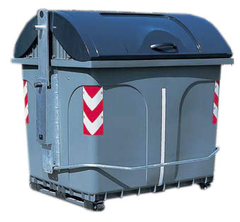 Cubo de Basura 2400 litros, fabricado en polietileno para las calles de tu ciudad. 