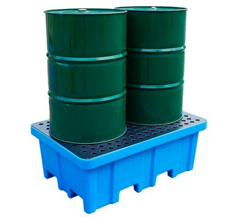 Imagen de Cubeto Retenedor Transportable 2 Bidones de 200 litros 