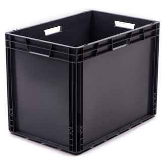 Imagen de Caja de Plástico Eurobox Gris Lisa 40 x 60 x 45 cm Ref.SPK 6044