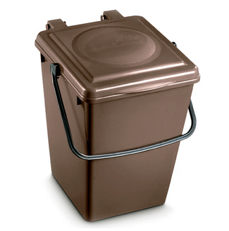 Imagen de Cubo ECOBOX Asa Plástica para la Recogida de Residuos Domésticos 