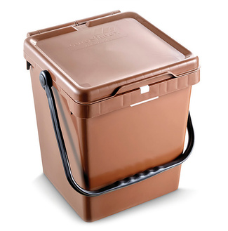 Imagen de Cubo ECOBOX Marrón 20 Litros para Residuos Domésticos 